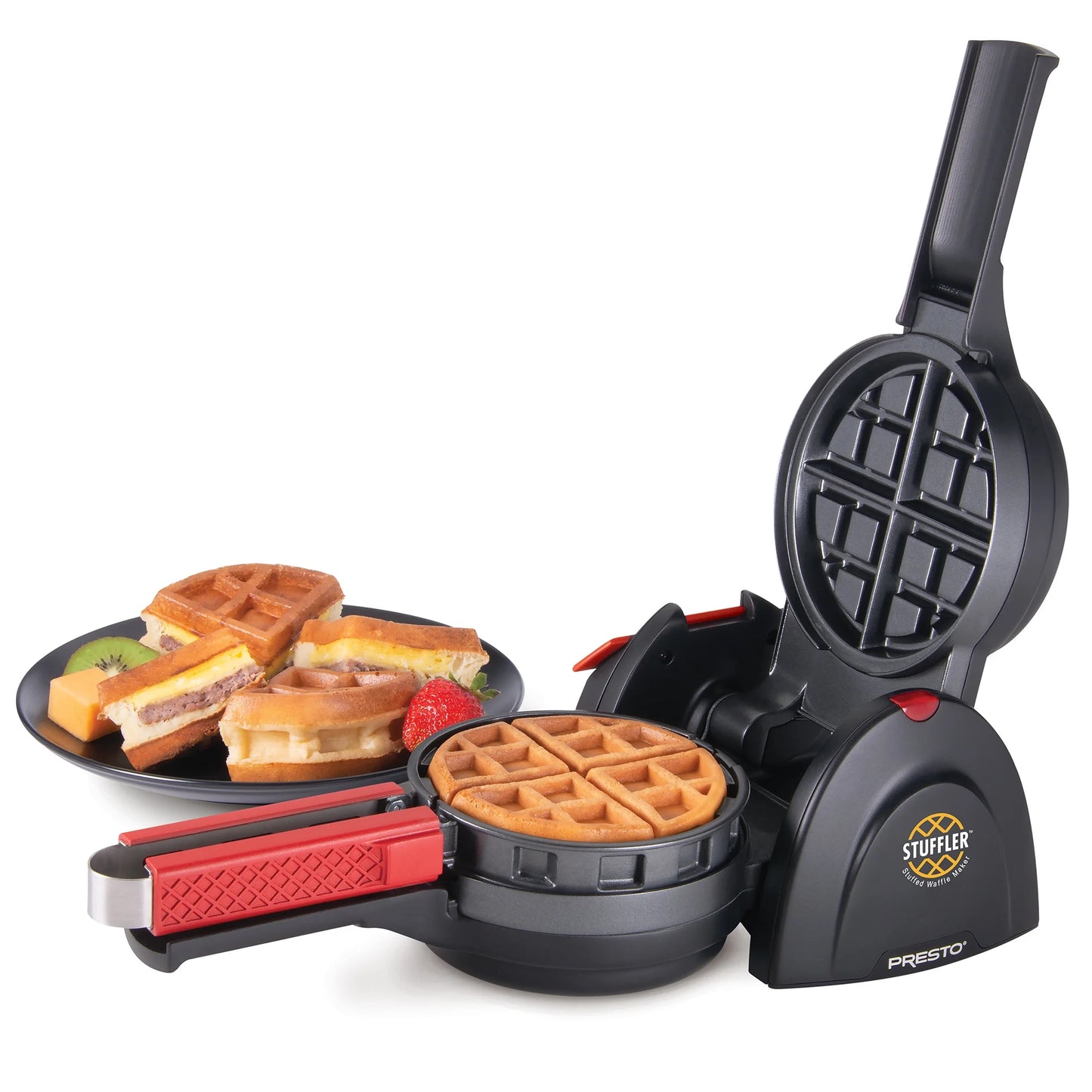 Stuffler Electric Stuffed Waffle Maker, 03512